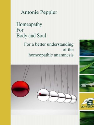 cover image of Homeopathy for Body and Soul